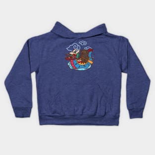 Dragon Boat Ollie Kids Hoodie